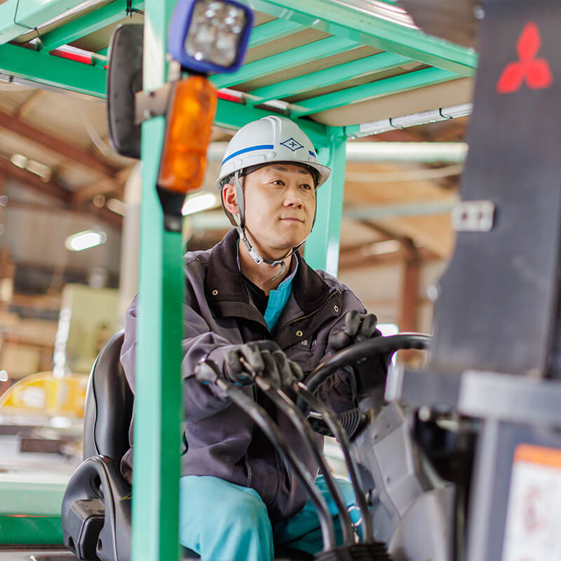 フォークリフト作業